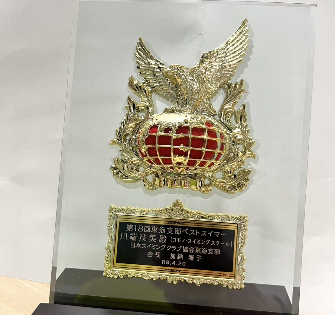 【フィットネス】ベストスイマーに選ばれました！